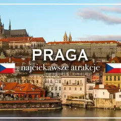Wycieczka do Pragi: widok na zamek i malownicze kamienice nad Wełtawą.